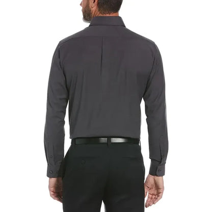 Perry Ellis Heathered Woven Shirt