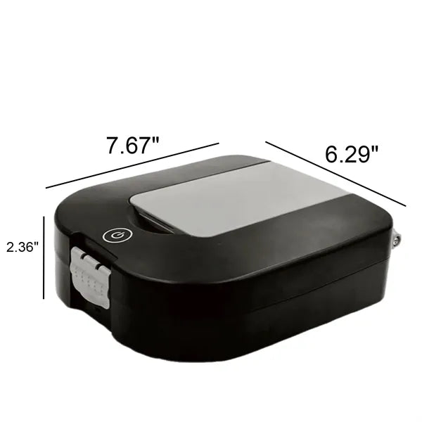 LED Lamp Toolbox Versatile Household Hand Tools with ruller