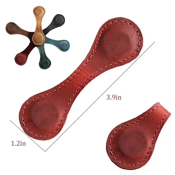 Imitation Leather Magnetic Bookmarks Vintage Book Kid Reader
