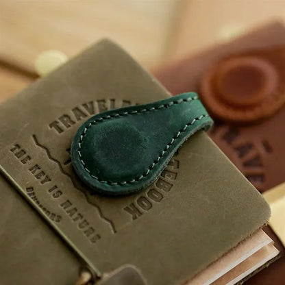 Imitation Leather Magnetic Bookmarks Vintage Book Kid Reader