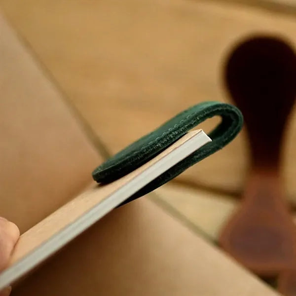 Imitation Leather Magnetic Bookmarks Vintage Book Kid Reader