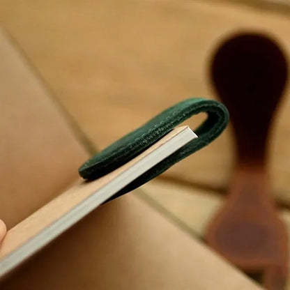 Imitation Leather Magnetic Bookmarks Vintage Book Kid Reader
