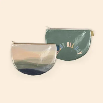 SLICE POUCH - LAMINATED NON-WOVEN RPET