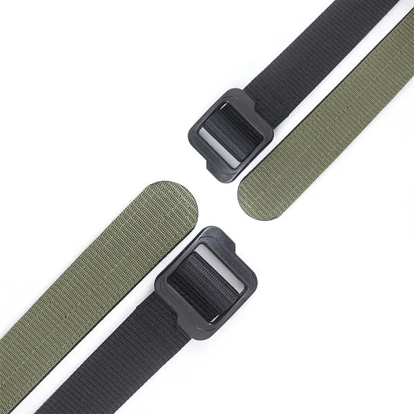 Tactical Nylon Belts for Men Adjustable Plastic Buckle
