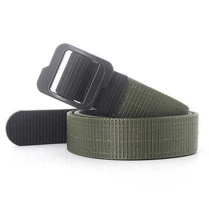 Tactical Nylon Belts for Men Adjustable Plastic Buckle