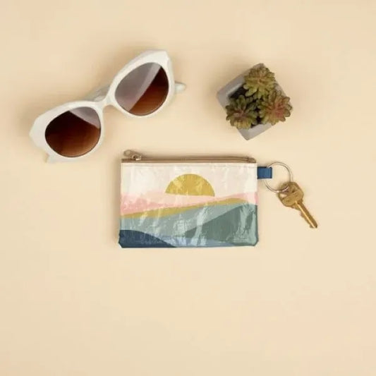 PENNY KEY RING - LAMINATED NON-WOVEN RPET