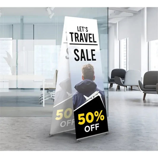 LT Banner Stands Double Sided Package (2.5ft x 6ft)