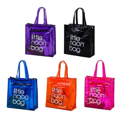 Clear PVC Jelly Beach Tote Bag