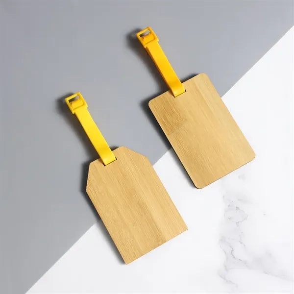 Bamboo Luggage Tag
