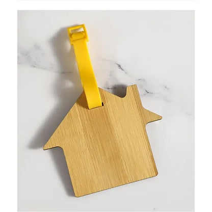 Bamboo Luggage Tag