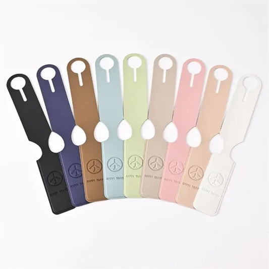 Leather Luggage Tag