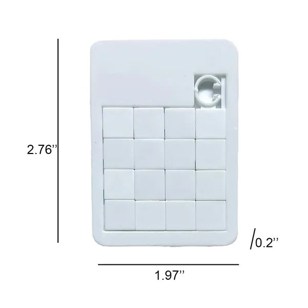 Customized Pattern Plastic Sliding Game