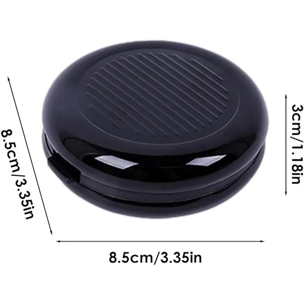 Portable Round Mini Mobile Coin Dispenser Case Wallet