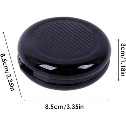Portable Round Mini Mobile Coin Dispenser Case Wallet