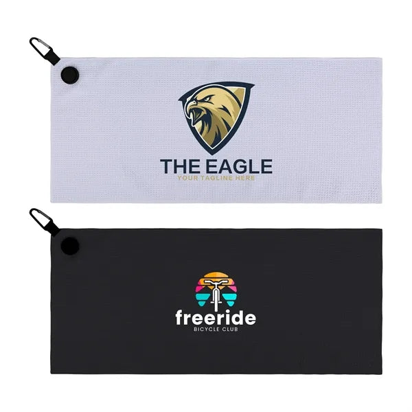 Magnetic Waffle Golf Towel ( 28'' x 12'' )