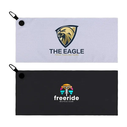 Magnetic Waffle Golf Towel ( 28'' x 12'' )
