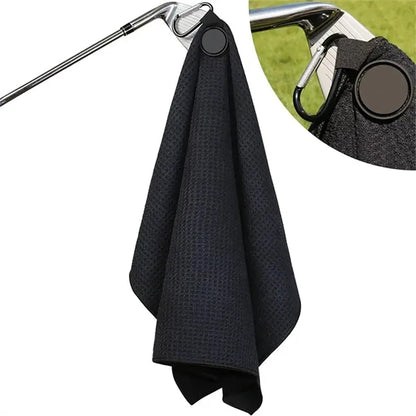 Magnetic Waffle Golf Towel ( 28'' x 12'' )