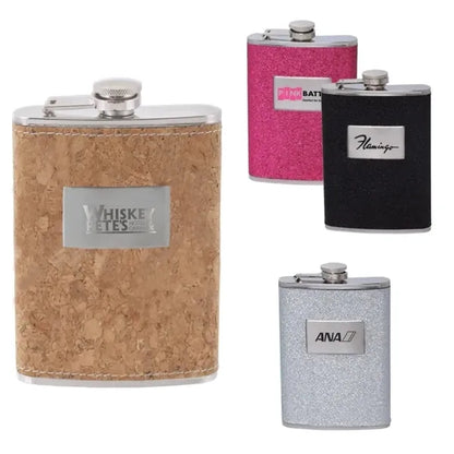 Wrapped 8 oz Flask