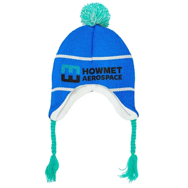 Jacquard Toboggan Beanie