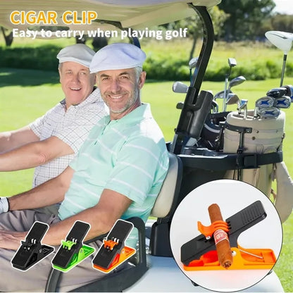 Holde Golf Cart Cigar Holder Clip