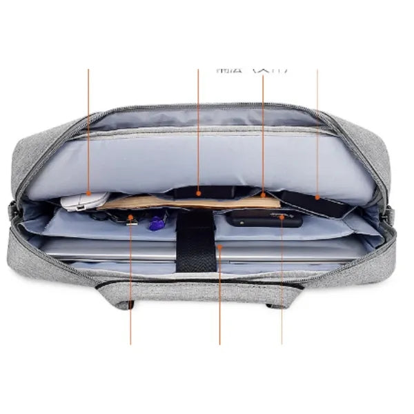 Jacquard Laptop Travel Case with Shoulder Strap