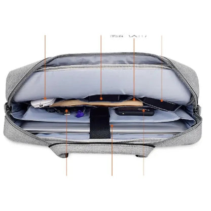 Jacquard Laptop Travel Case with Shoulder Strap