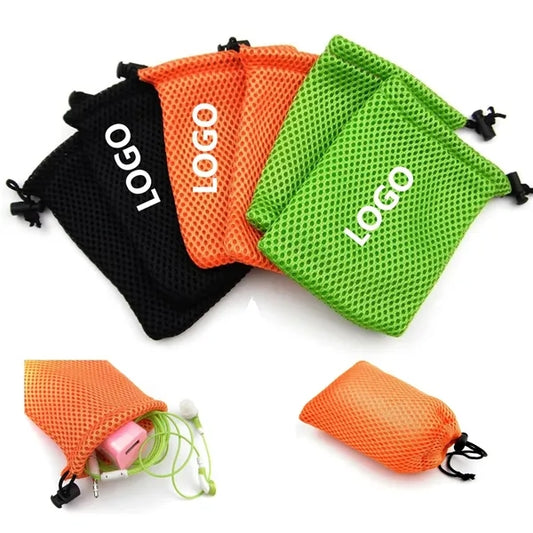 Multifunction Nylon Drawstring Mesh Bag