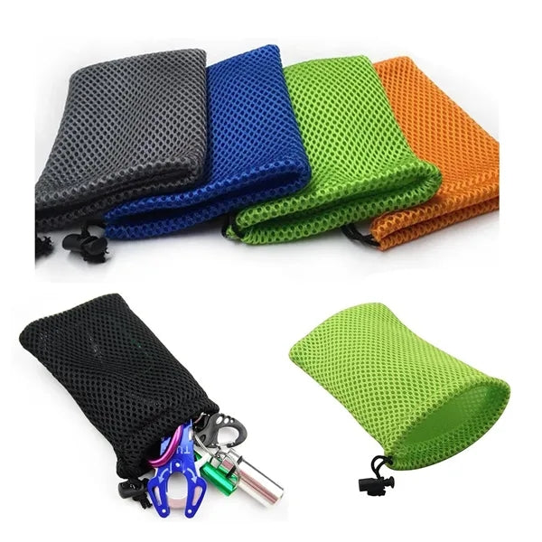 Multifunction Nylon Drawstring Mesh Bag