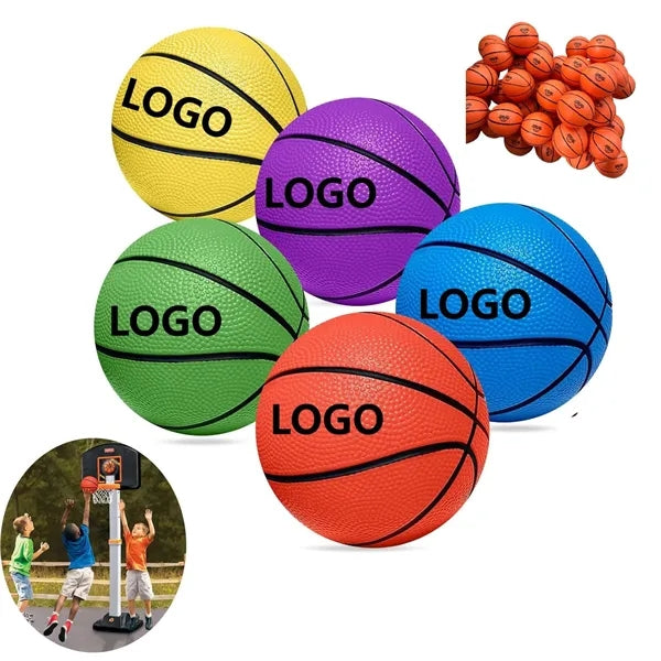 6 Inch PVC Mini Basketball