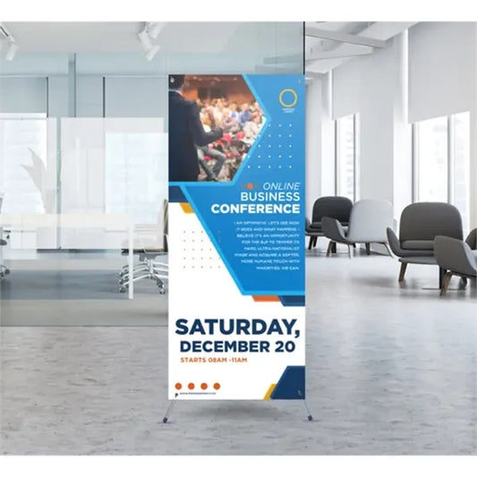 Multifunctional Adjustable X Banner Stands (2.5ft x 6ft)