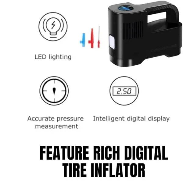 12V Small Digital Tire Inflator