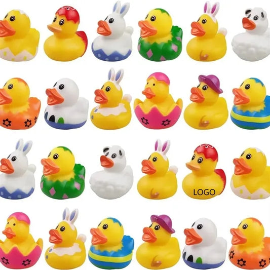 Easter rubber ducks