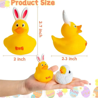 Easter rubber ducks