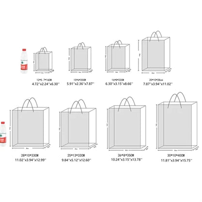 Custom Kraft Paper Tote Gift Bag with Handles