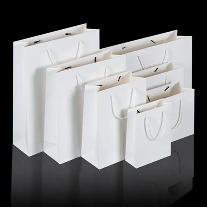 Custom Kraft Paper Tote Gift Bag with Handles