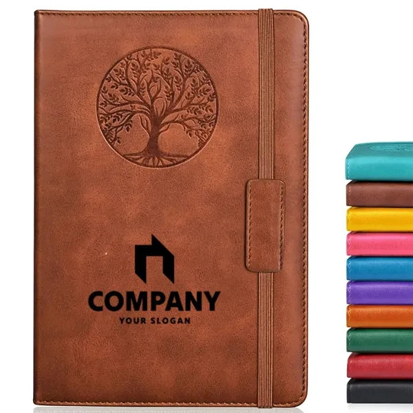 A5 Hardcover Leather Notebook