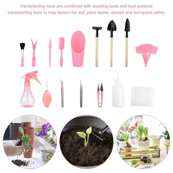 16Pcs/set Mini Gurdening Tool