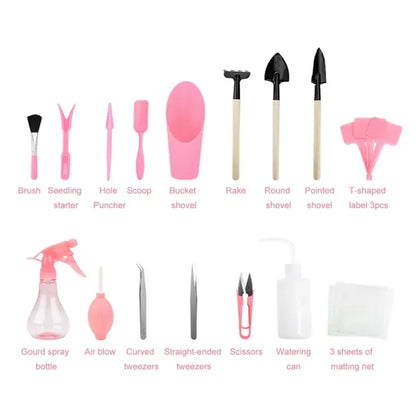 16Pcs/set Mini Gurdening Tool