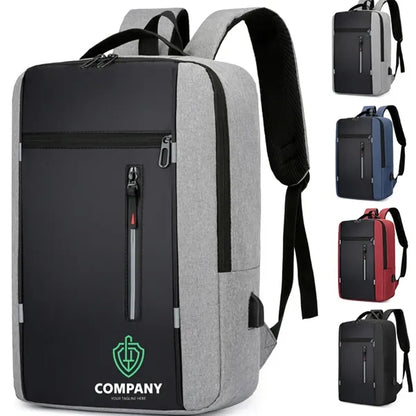 Waterproof Business Backpack With Usb Pot