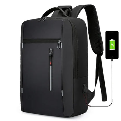 Waterproof Business Backpack With Usb Pot
