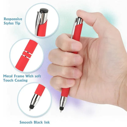 Executive Metal Aluminum Barrel Stylus Pen