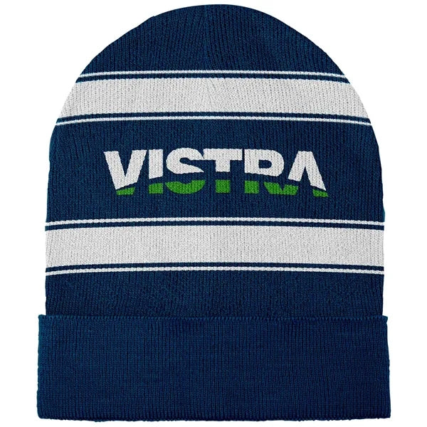 Adult Jacquard Acrylic Beanie