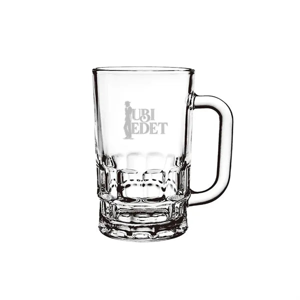 12 oz. Glass Mug-Frosted Etched