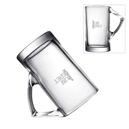13 oz. Invert Beer Mug-Frosted Etched