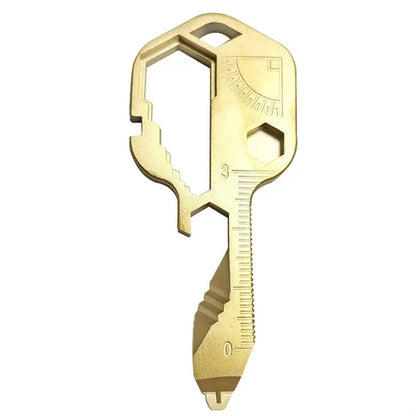 24 In 1 Stainless Steel Multifunctional Keychain Key Tool