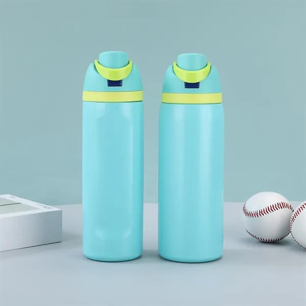 24oz Large Capacity Stainless Steel Sport Bottle Car Cup