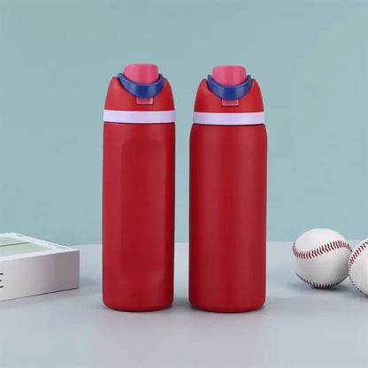 24oz Large Capacity Stainless Steel Sport Bottle Car Cup