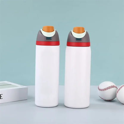 24oz Large Capacity Stainless Steel Sport Bottle Car Cup