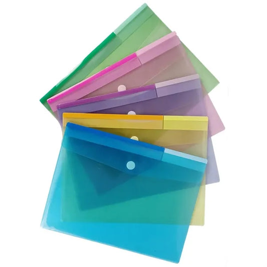 Hook And Loop PP Folder Document Bag