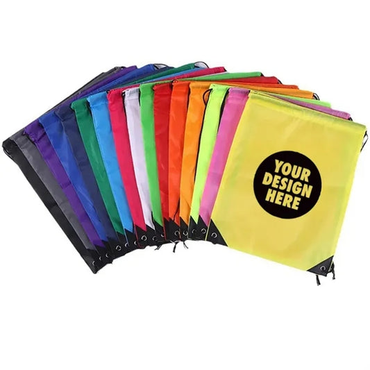 210D Polyester Drawstring Backpack
